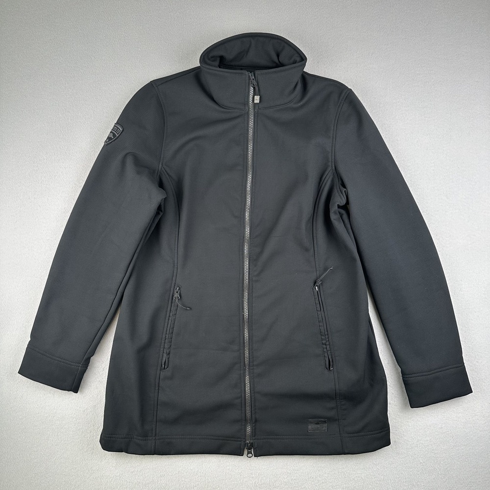 Roots 73 Light Winter Jacket Black Womens Size Large Canada RN 137770